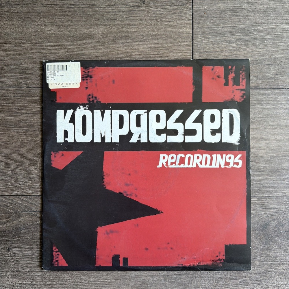 3 Amigos Jack The Ripper 12" Vinyl Hard House Trance Kompressed